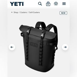 BRAND NEW yeti m20 backpack cooler 🧊